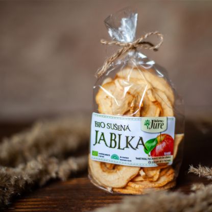 Obrázek Jablečné krajánky sušené bez slupky BIO 30 g