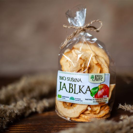Obrázek Jablečné krajánky sušené bez slupky BIO 30 g