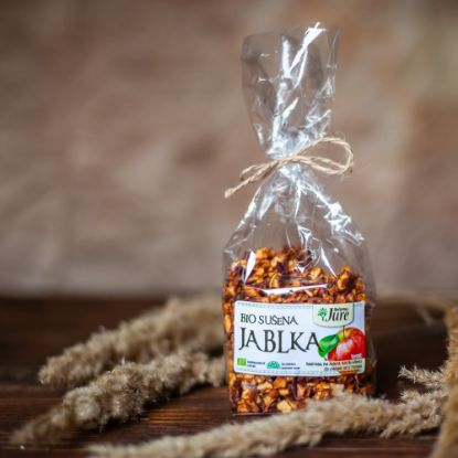 Obrázek Jablečné kostečky sušené BIO 80 g